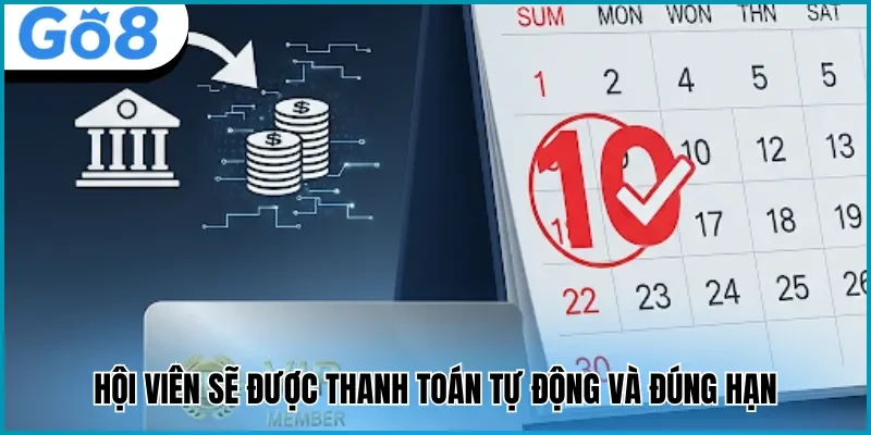 đại lý go8 thanh toán tự động